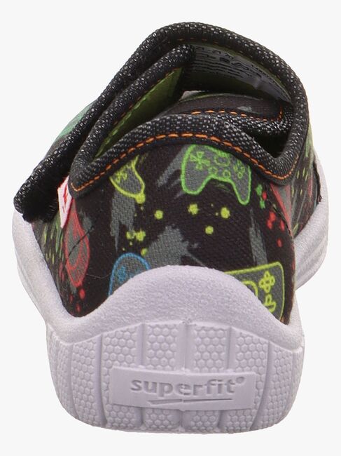Superfit Bill Hjemmesko, Black/Multicoloured