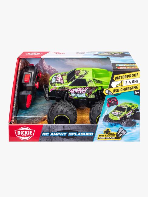 Dickie Toys Amphy Splasher Fjernstyret Offroadbil 18 cm