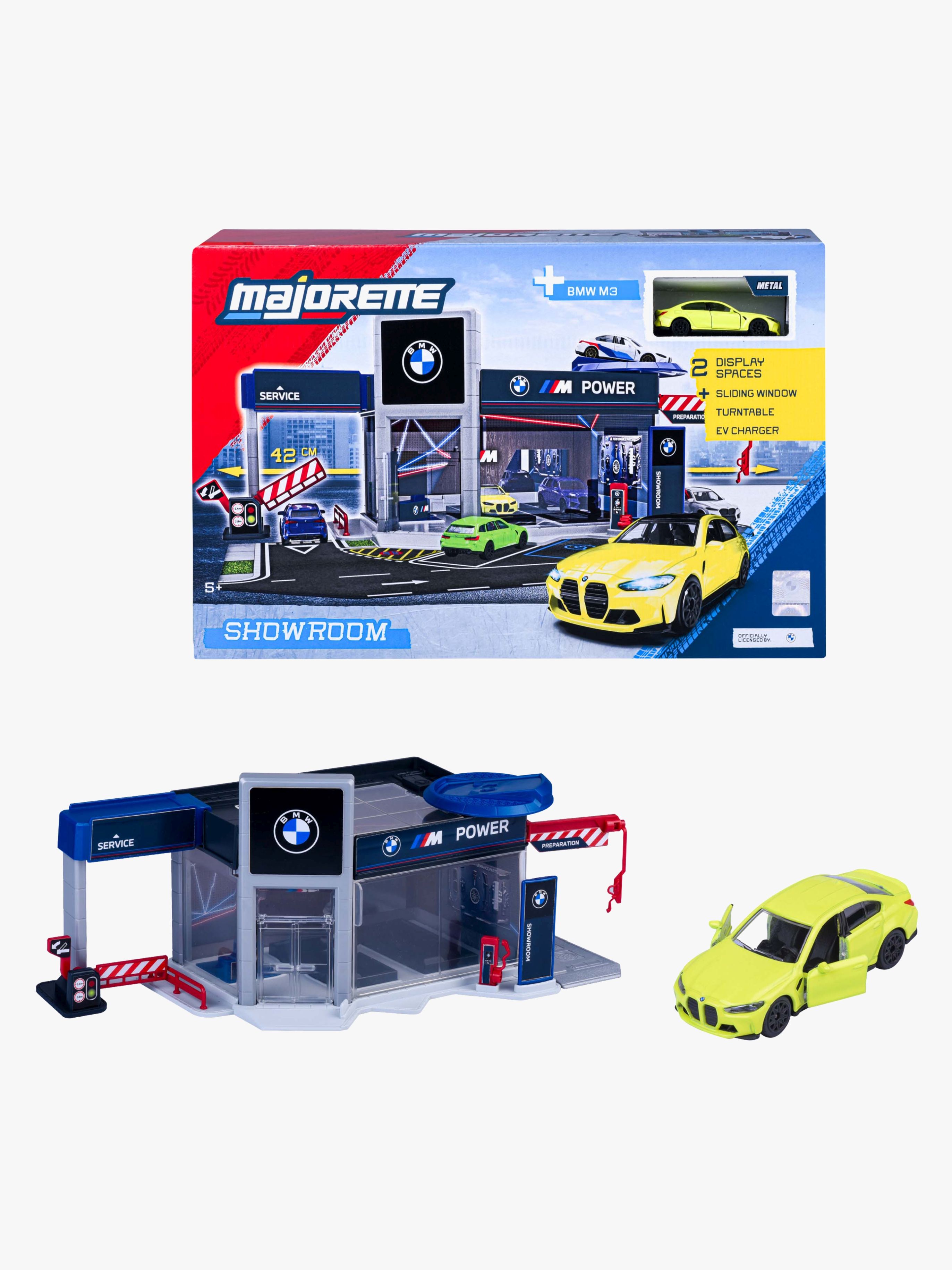 Majorette Bilsæt BMW Showroom