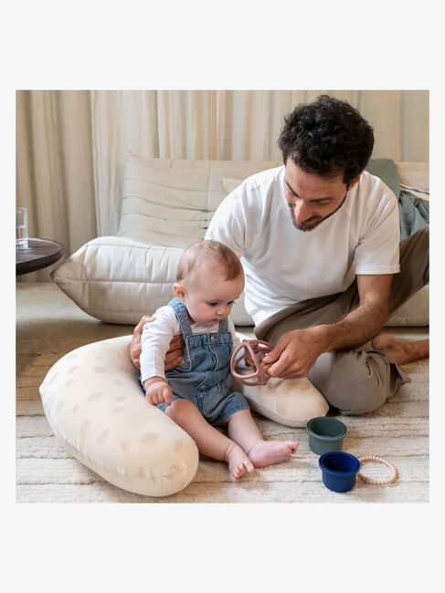 Doomoo  Amme- & Graviditetspude 2-i-1, Latte