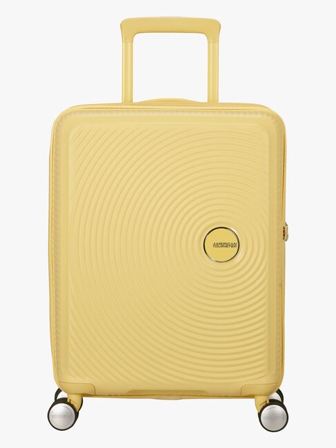 American Tourister Soundbox Spinner Kuffert 35,5L, Pastel Yellow