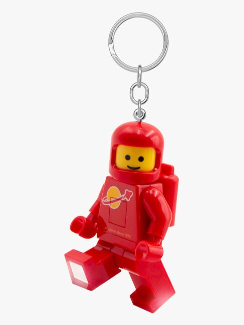 LEGO® Ikonisk Astronaut Nøglering med LED-lys, Rød