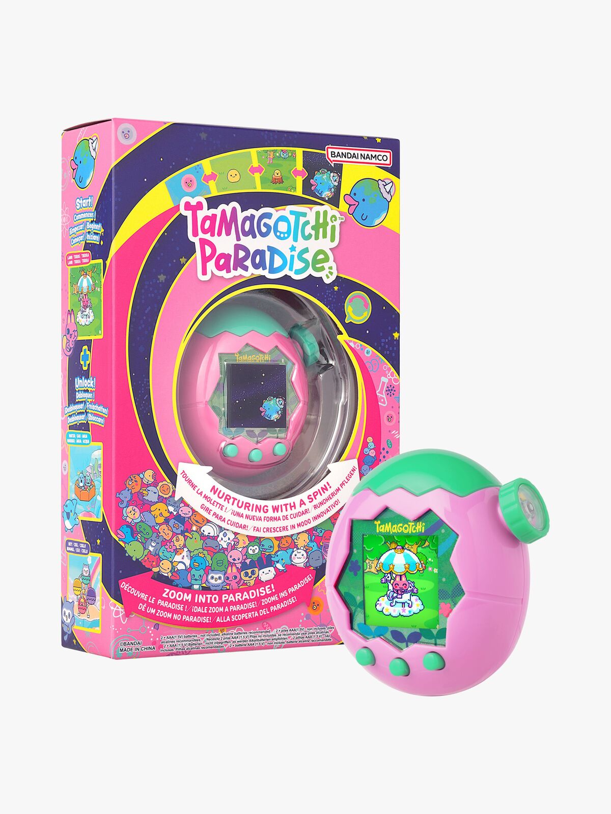 Tamagotchi Paradise Pink Land Spillekonsol