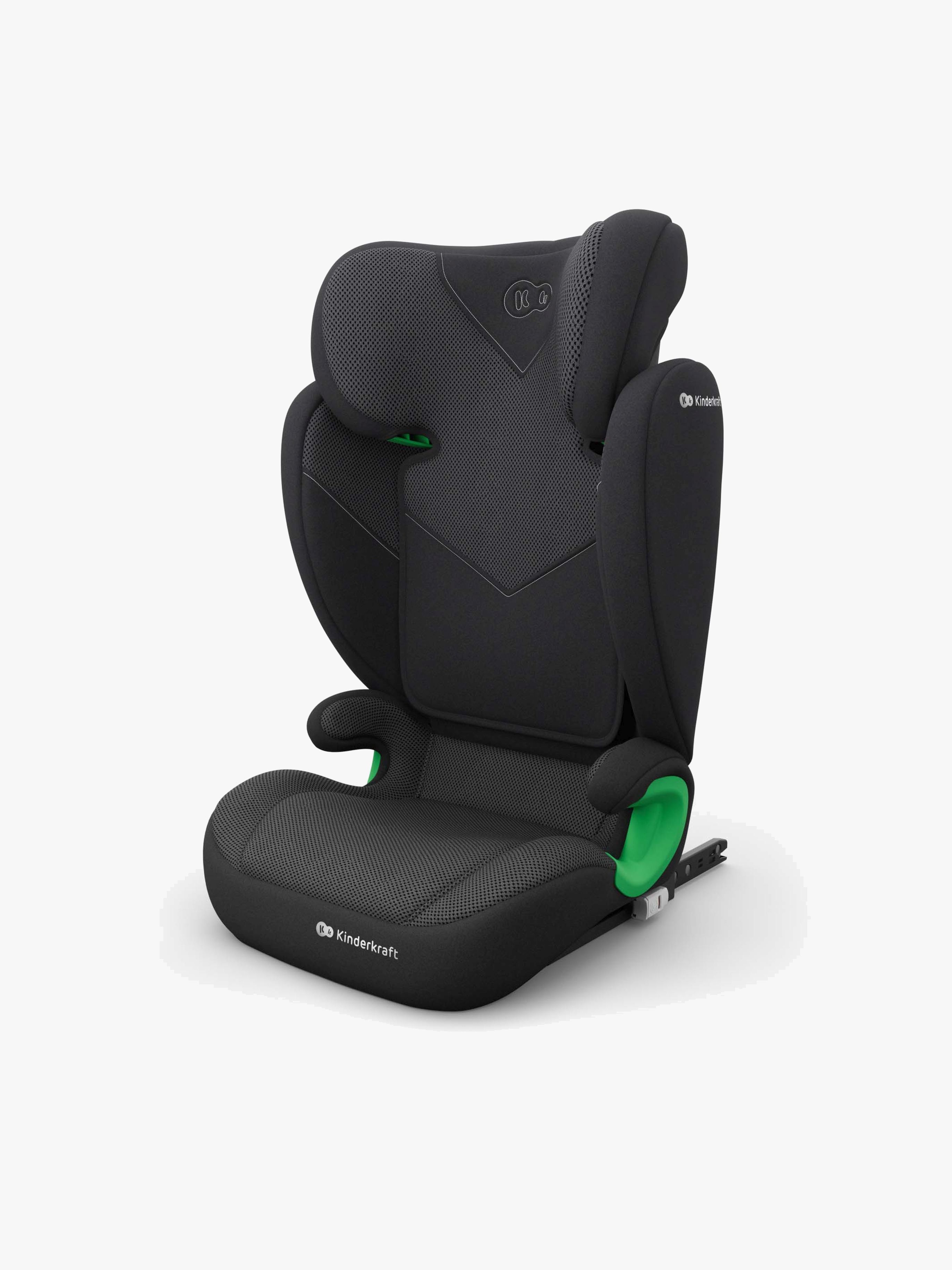 Kinderkraft Junior Fix 2 Plus I-Size Autostol, Sort