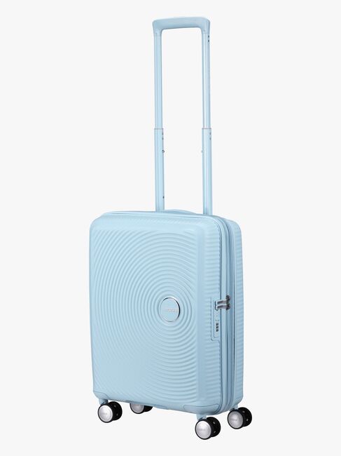 American Tourister Soundbox Spinner Kuffert 35,5L, Pastel Blue