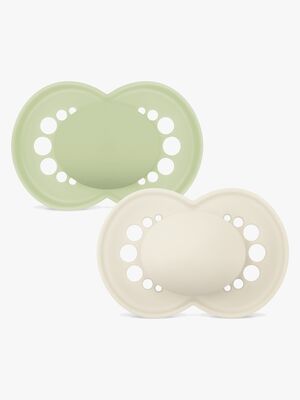 MAM Original Sutter Silikone 2-pak 6-16m, Grøn