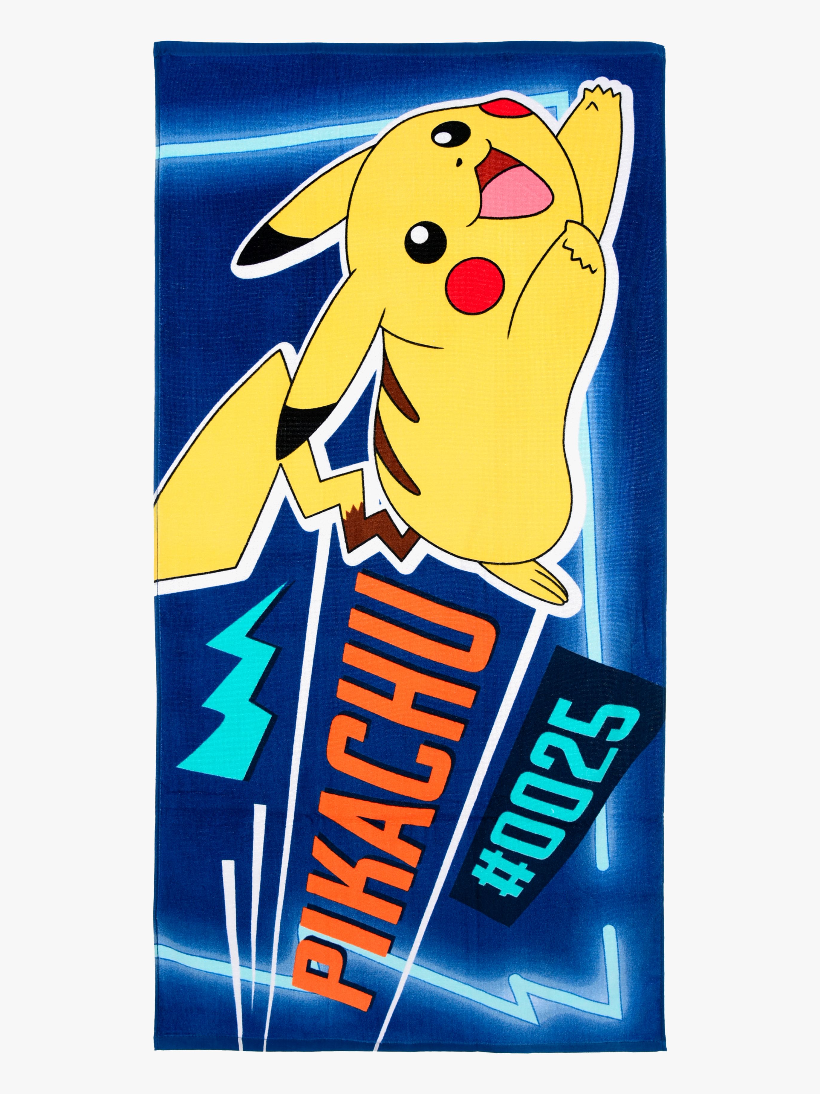 Pokémon Håndklæde 100% Bomuld, Blå