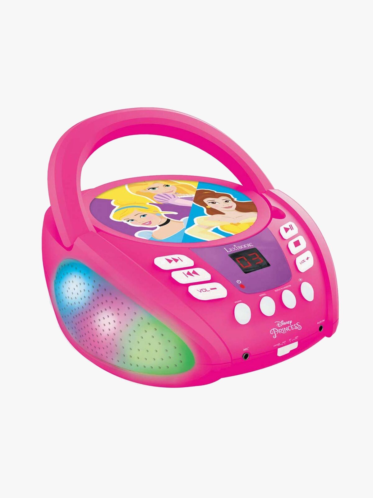 Disney Princess CD-Afspiller, Lyserød