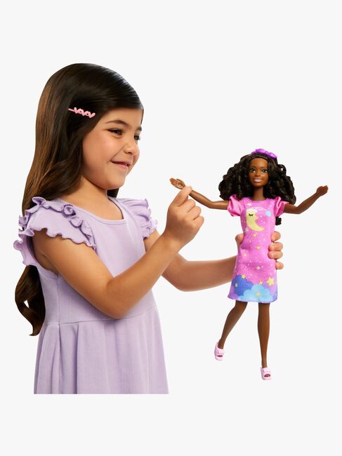 Barbie My First Dukke med Hundehvalp Night & Day