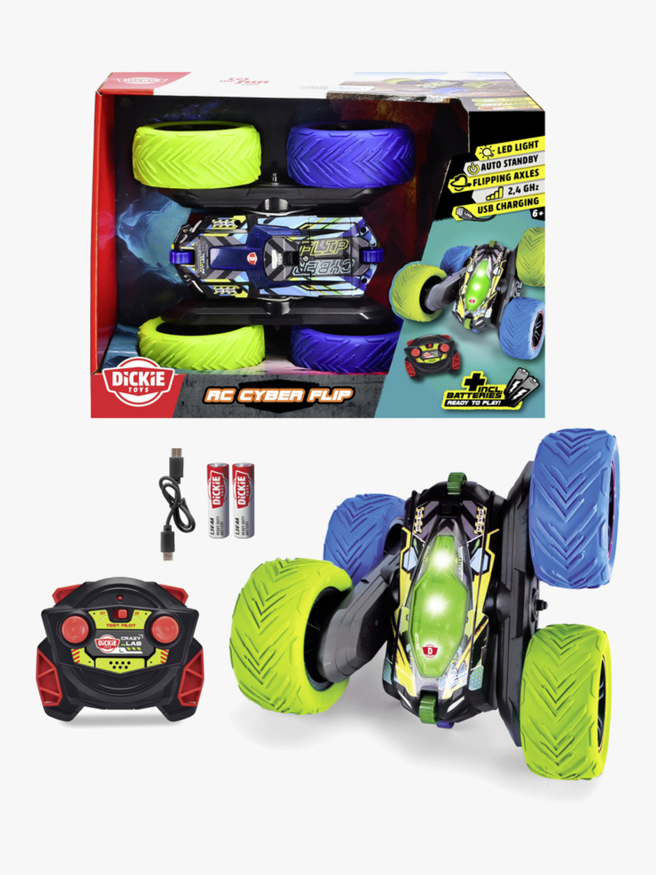 Dickie Toys Fjernstyret Bil Cyber Flip