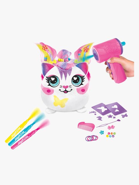 Canal Toys Airbrush Plush Hair'iffic Squishy Bamse Pal-Precious  17 cm