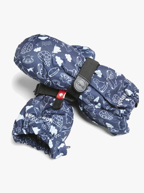 Nordbjørn Snowbird Vanter, Dark Navy Pack-Ice