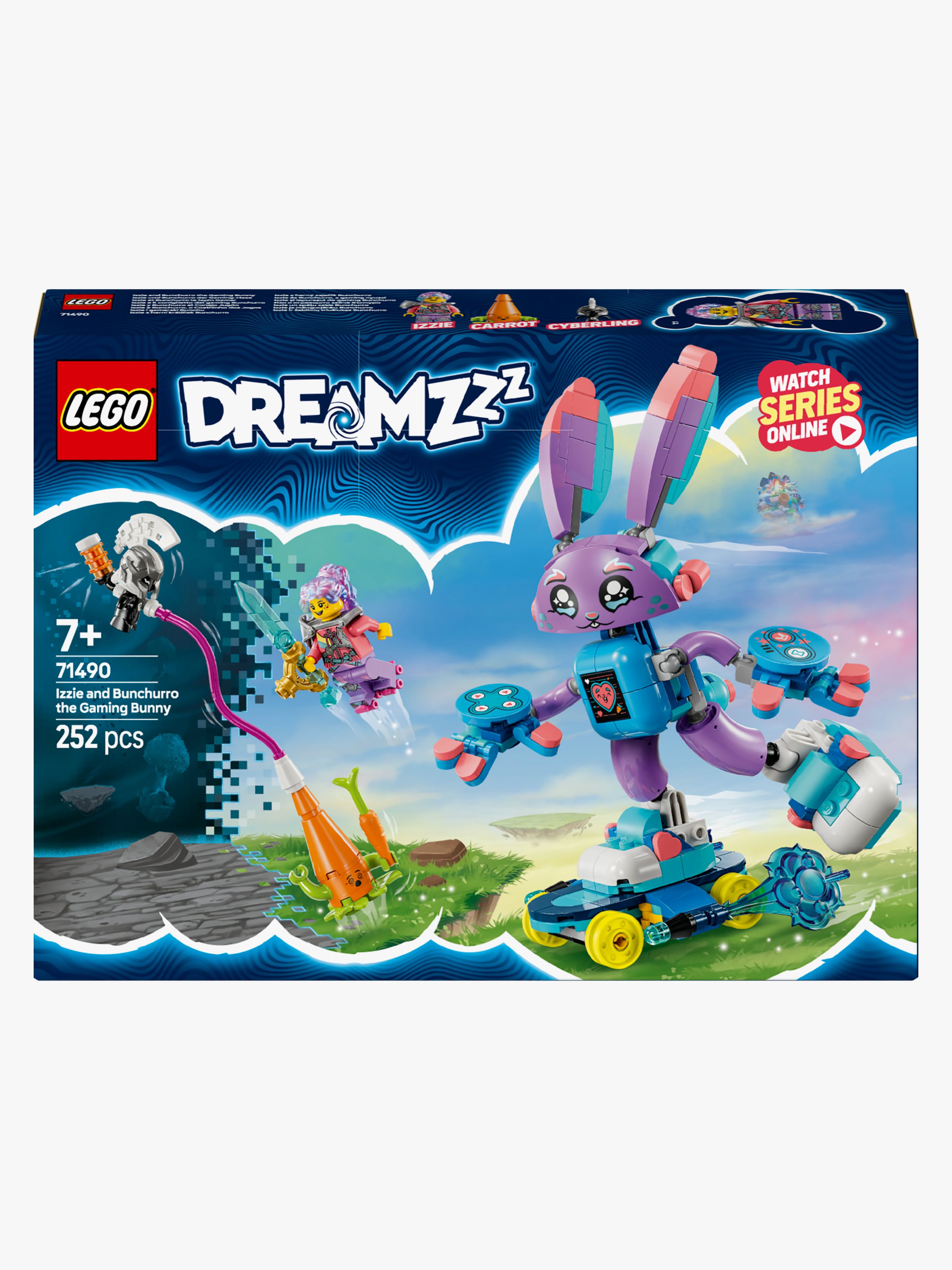 LEGO DREAMZzz 71490 Izzie og gaming-kaninen Bunchurro