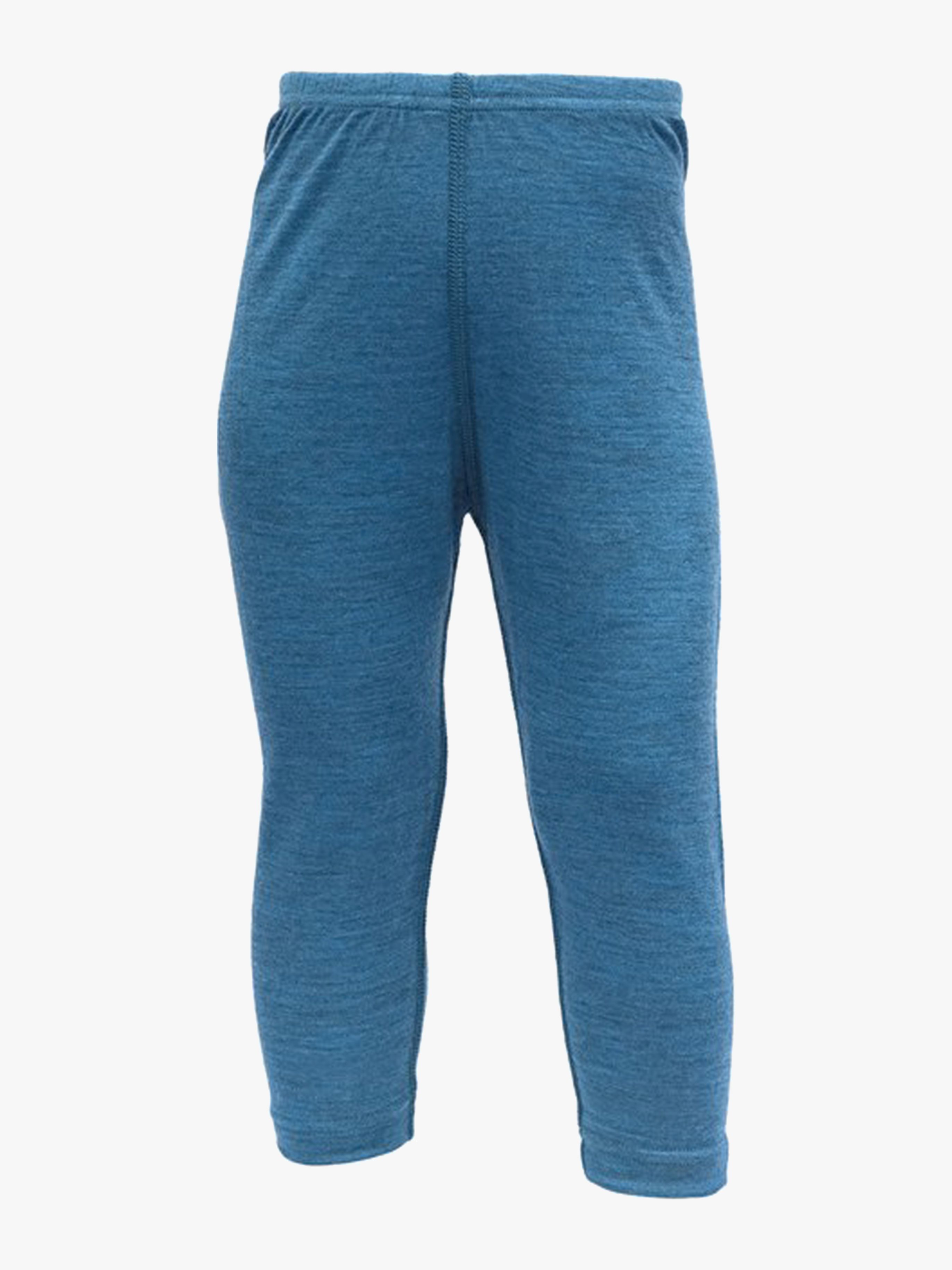 Devold Breeze Baby Skiunderbukser, Blue Melange, 68