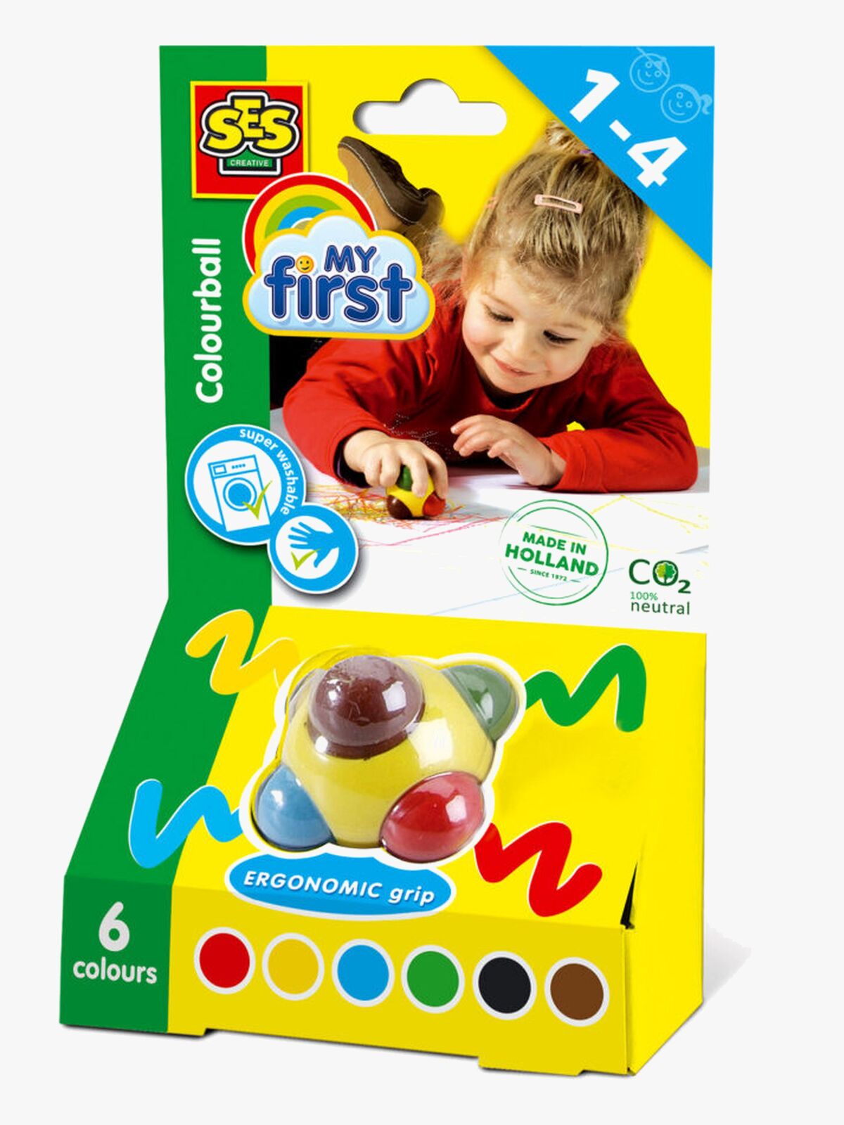 SES Creative Min Første Farvebold