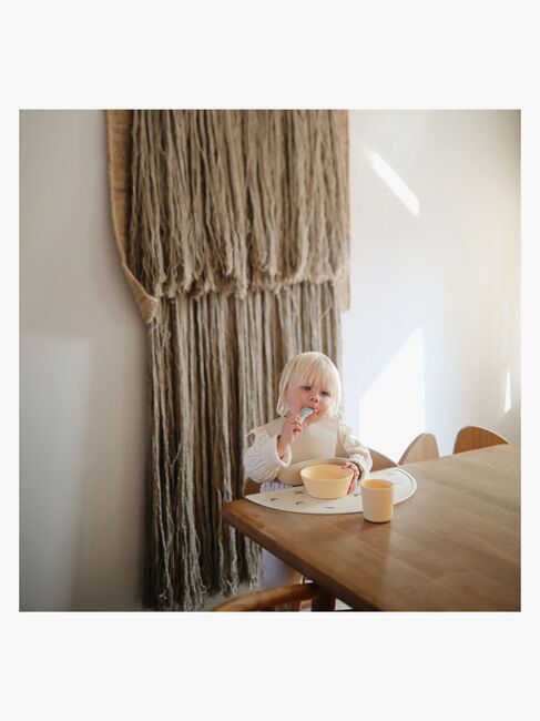 Mushie Dækkeserviet Silikone, Whales