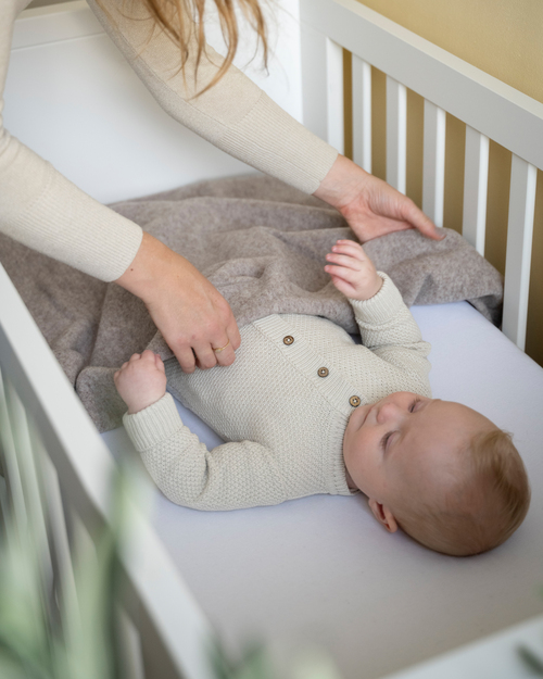 Baby's Only Newborn Tæppe Merinould TOG 1, Brushed Sand