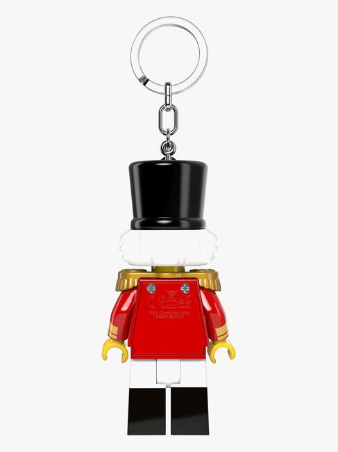 LEGO® Minifigure™ Nøddeknækker Nøglering med LED-lys