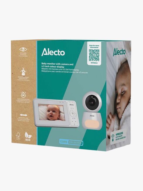 Alecto DVM2043 Babyalarm, Hvid