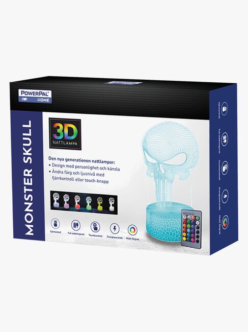 Powerpal 3D-Natlampe, Monsterkranie