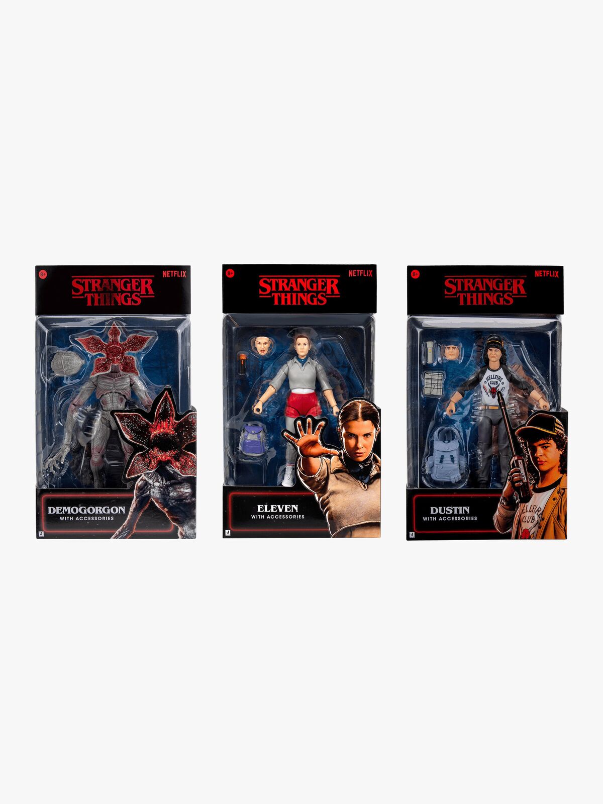 Stranger Things Samlerfigurer Upside Down, Blandet