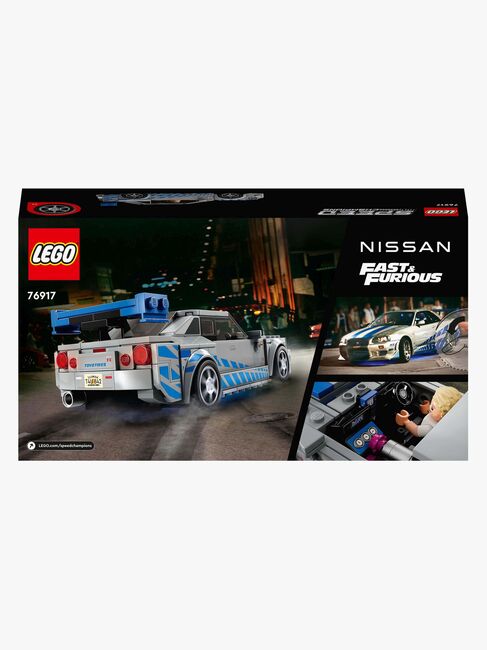 LEGO Speed Champions 76917 2 Fast 2 Furious Nissan Skyline GT-R R34