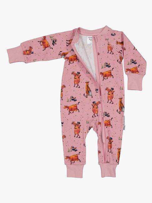 Geggamoja Mor Mu Og Kragen Pyjamas, Lyserød 3840-08-1448_4b.jpg