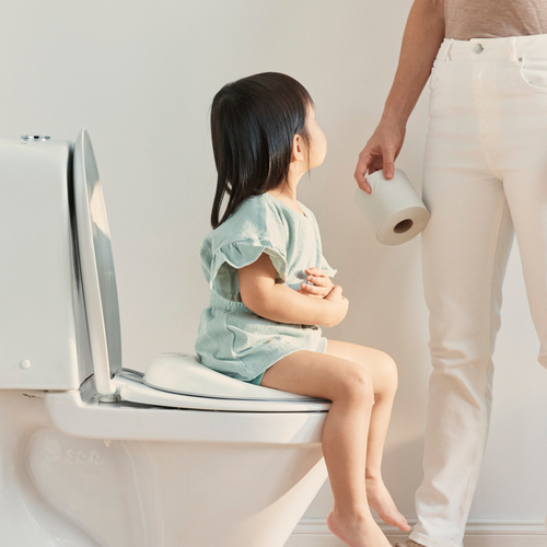 BabyBjörn Toiletsæde til Børn, Hvid/Grå