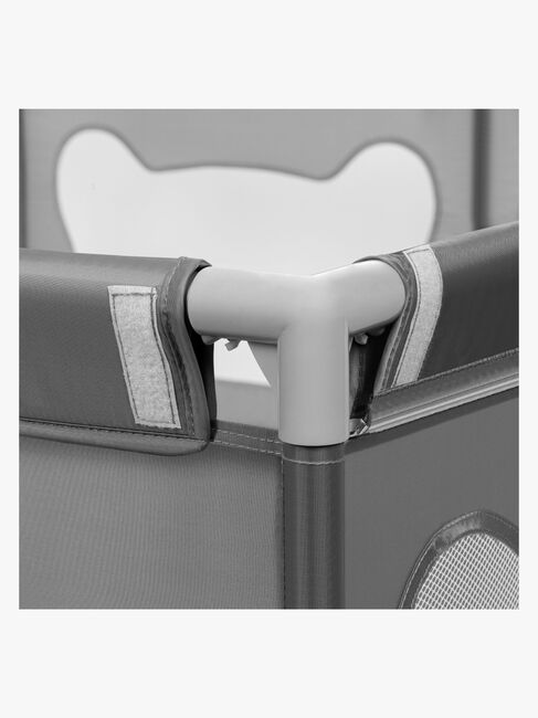 Lionelo WILLOW Kravlegård  til Barn & Baby, Grey Concrete