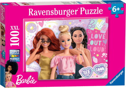Ravensburger Barbie XXL Puslespil 100 Brikker