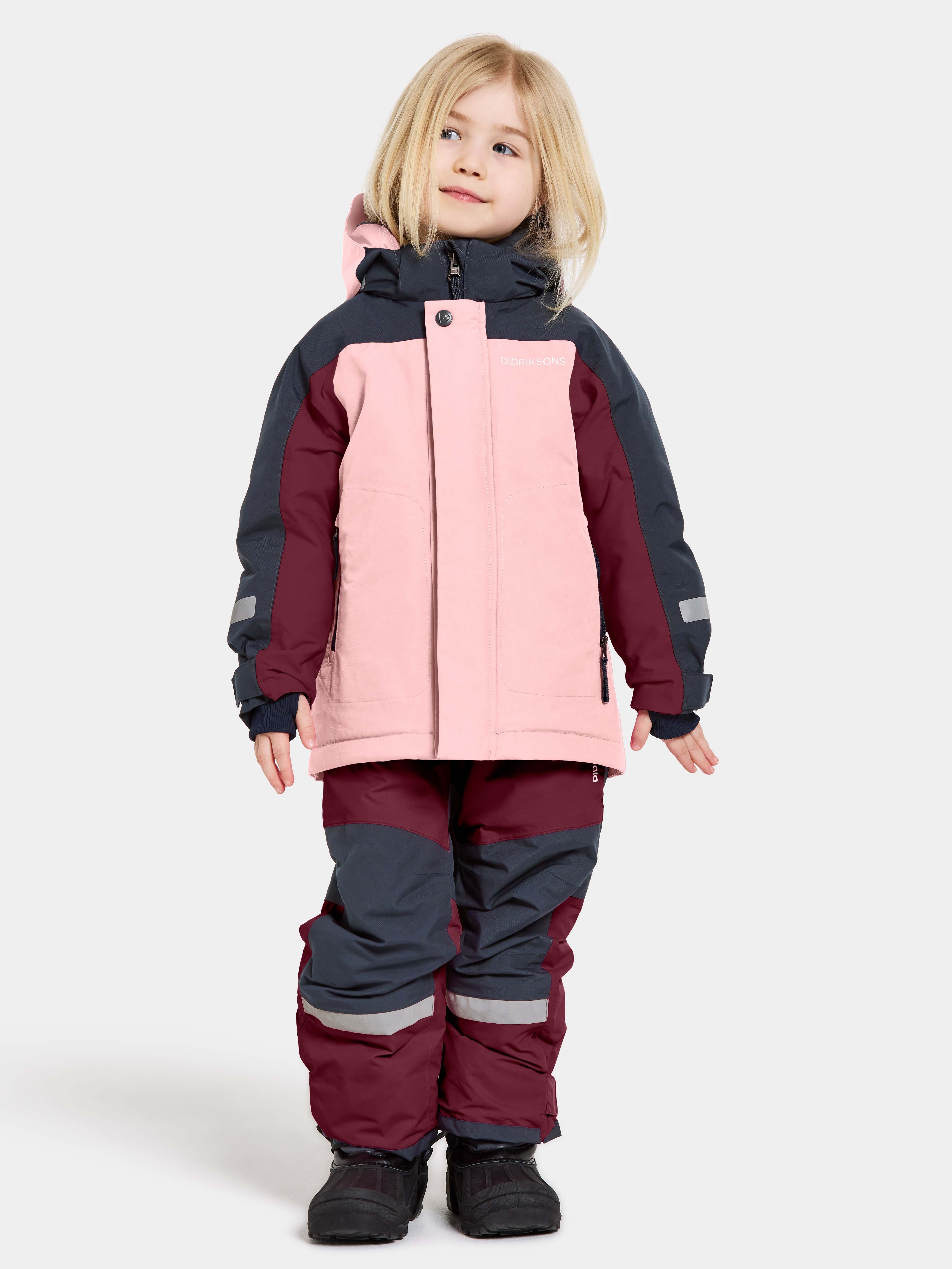 Didriksons Neptun Vinterjakke, Dusty Pink, 110