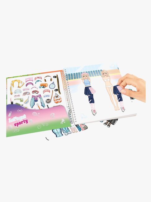 TOPModel Dress Me Up Klistermærkebog Sport