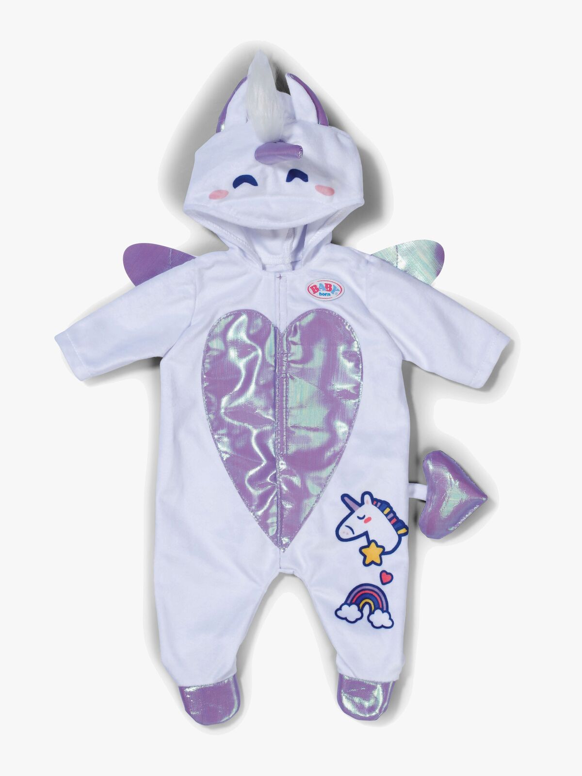 BABY born Dukketøj Heldragt Enhjørning 43 cm