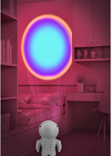 MOB Projektør Astrolight, Blue Rainbow