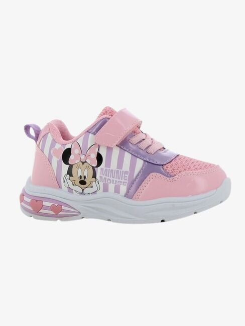 Disney Minnie Mouse  Blinkende Sneakers, Light Pink/Lilac