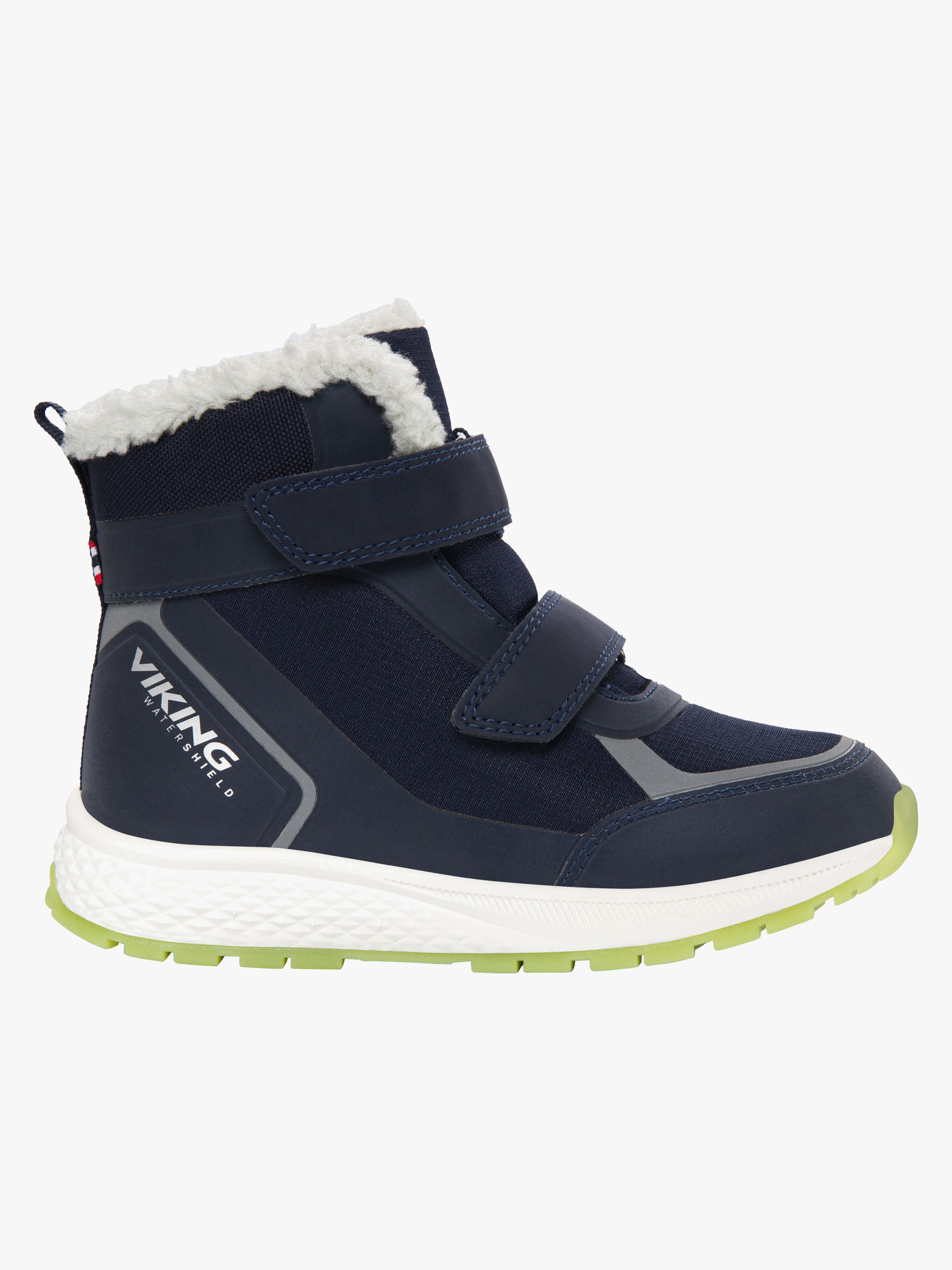 Viking Equip Glow Warm WP 2V Vinterstøvler, Navyblå, 24