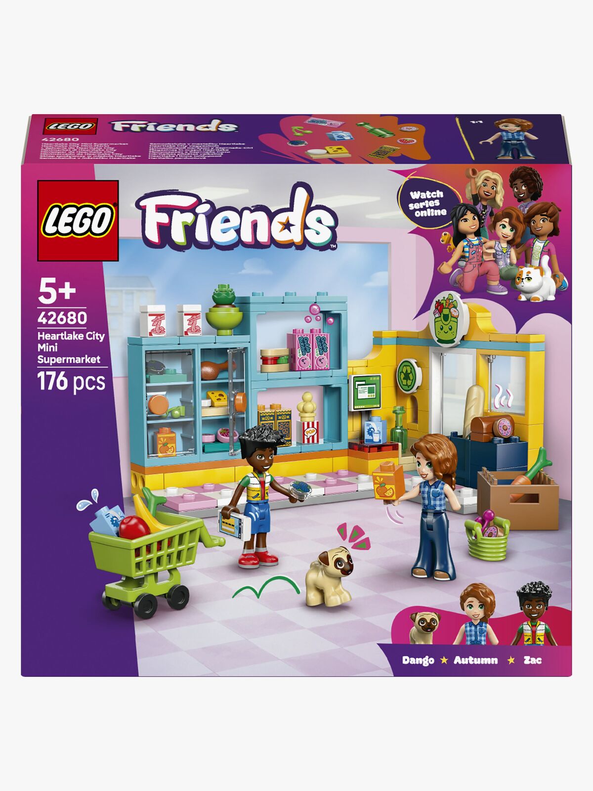 LEGO Friends 42680 Heartlake City dagligvarebutik