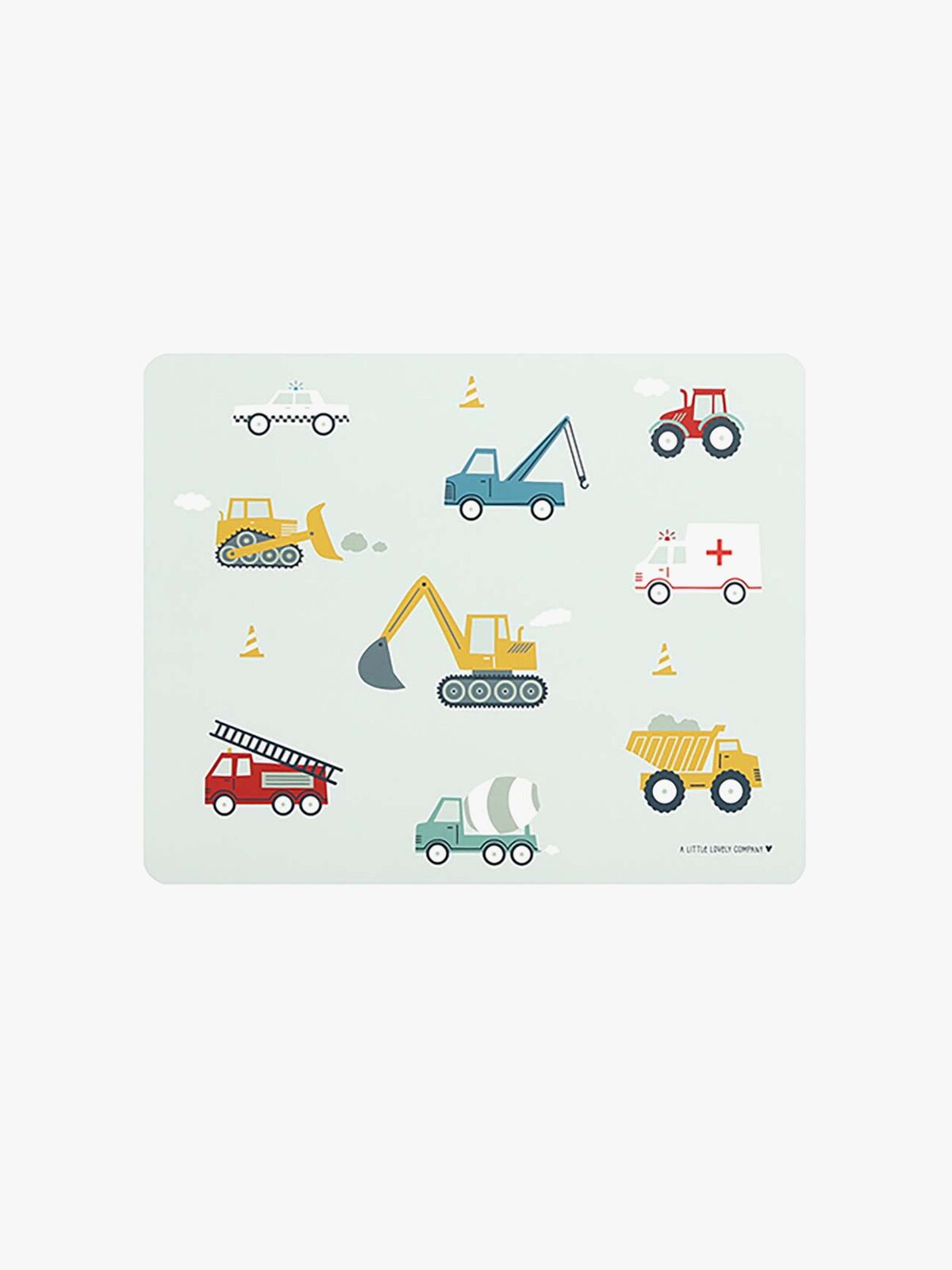 A Little Lovely Company Dækkeserviet, Køretøjer