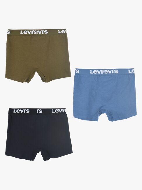 Levi's LHB Boxer Brief Underbukser 3-pak, Black