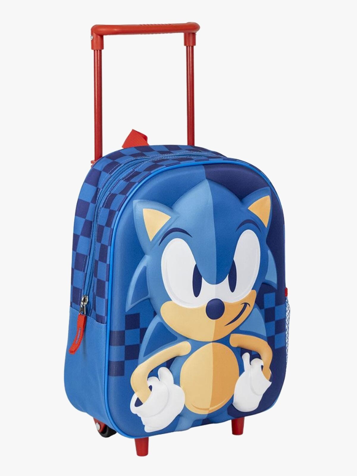 Sonic Kids Rygsæk Trolley 3D, Blå
