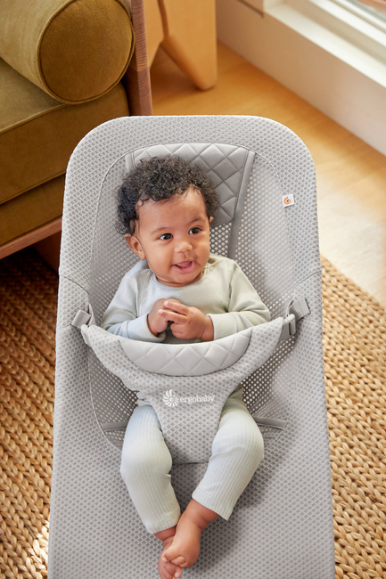 Ergobaby Evolve 3-in-1 Skråstol Mesh, Light Grey