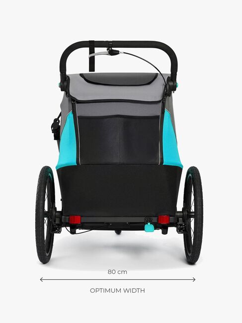 Kinderkraft Nava Cykelanhænger, Hawaiian Blue