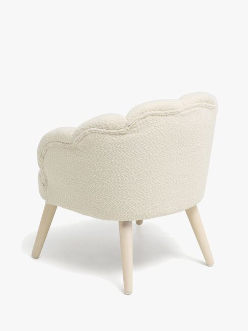Alice & Fox Pearla Lænestol, Cream/Wood