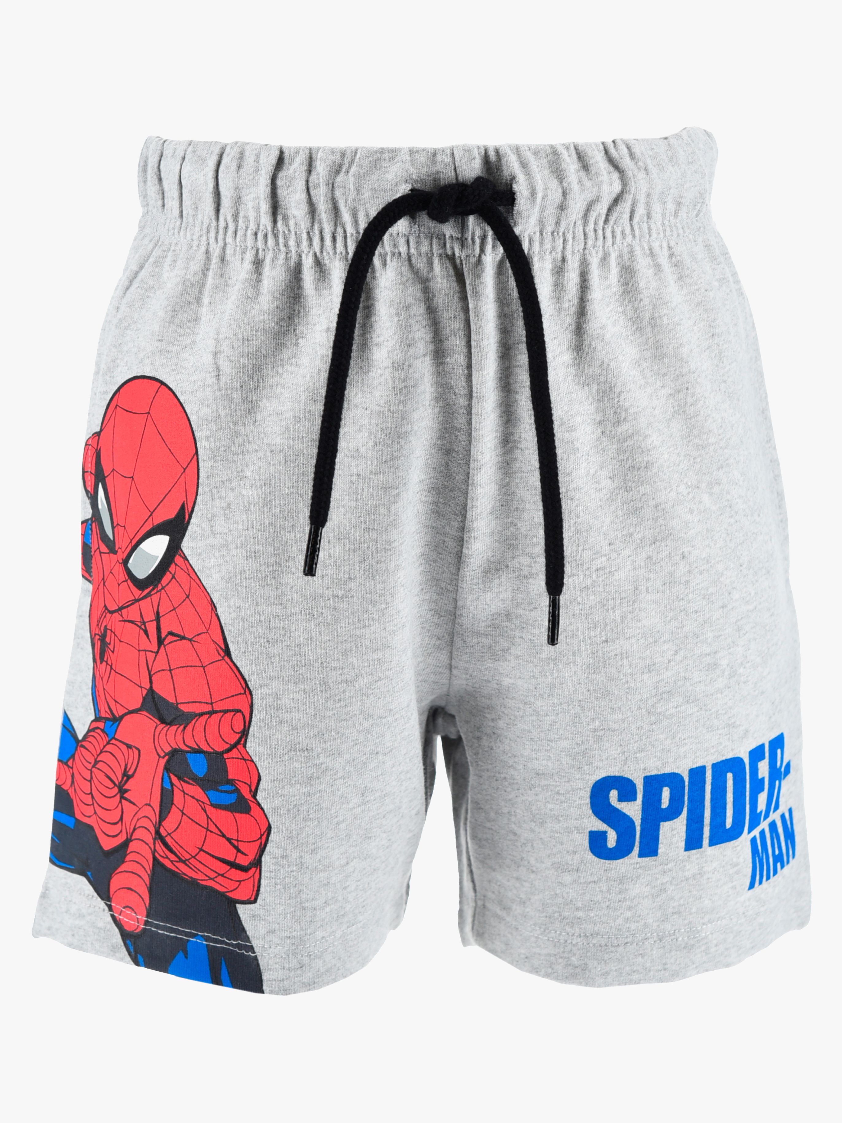Marvel Spider-Man Shorts, Lysegrå, 98-104