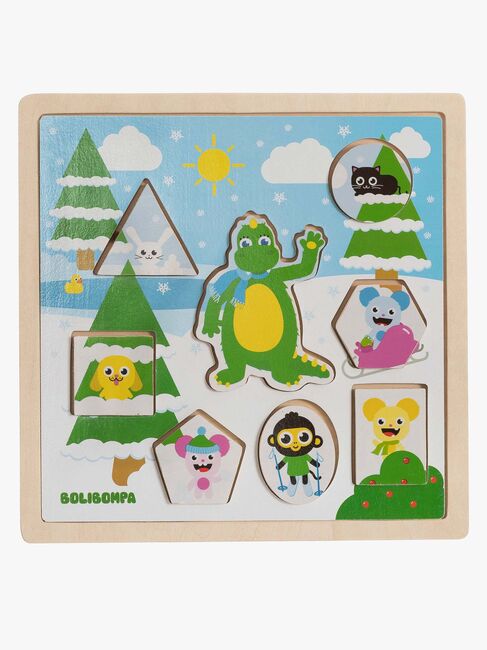 Bolibompa Puslespil 2-in-1 Sommer & Vinter 2x8 Brikker