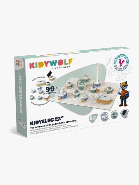 Kidywolf KIDYELEC Eksperiment Første Elektroniksæt Ekspert