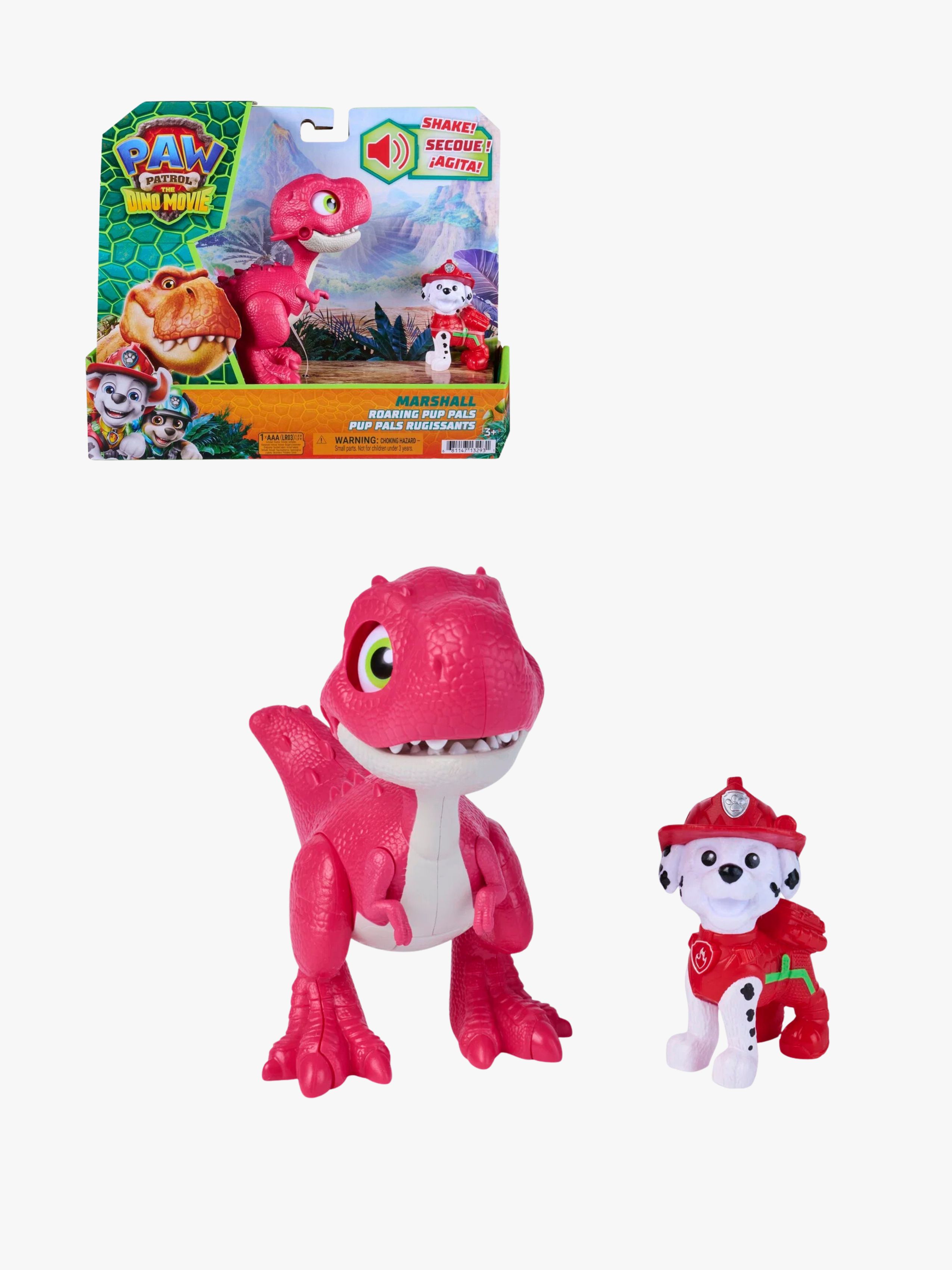 Paw Patrol Dinosaurfilmen Legesæt Med Brølende Marshall