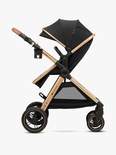 Kinderkraft ESME PRO 3-in-1 Duovogn Travelsystem, Pure Black