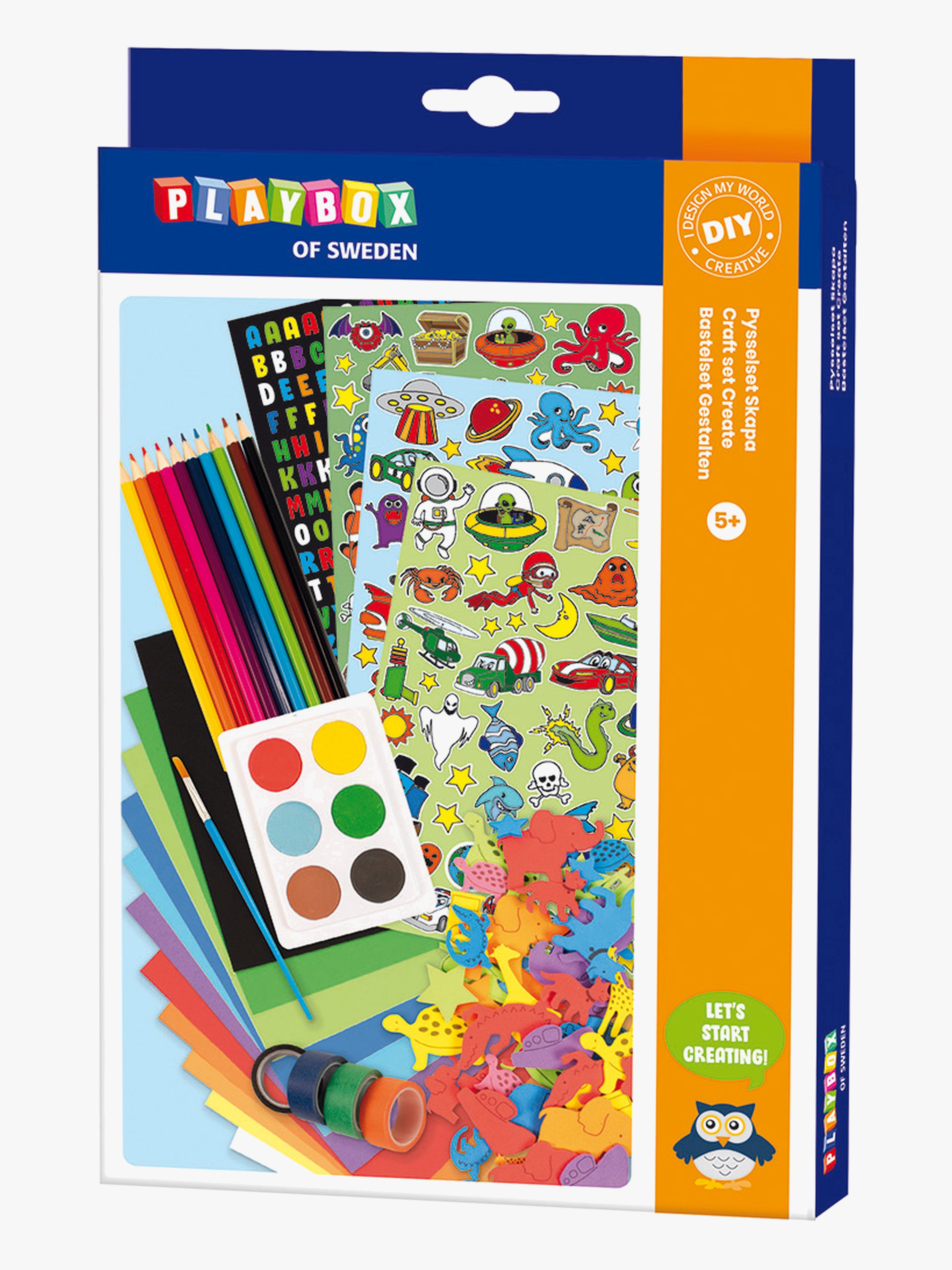 Playbox Kreasæt Havet & Rummet