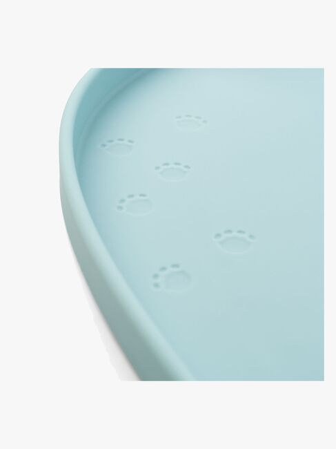 Done By Deer Elphee Dækkeserviet med Kant Silikone, Blue